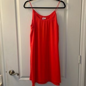 Spaghetti strap swing dress